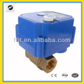 autormatic with electric/Manual SS304 9-24V/AC/DC two way motor valve for drinking water system